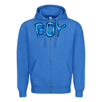 True Royal Balloon Boy Zipper Hoodie - Artiststas