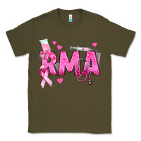 Army Green breast cancer rma registered medical assistant Classic Tee - texasbilliewilder