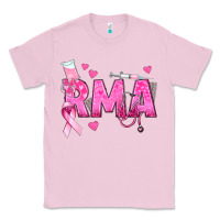 Bubblegum Pink breast cancer rma registered medical assistant Classic Tee - texasbilliewilder