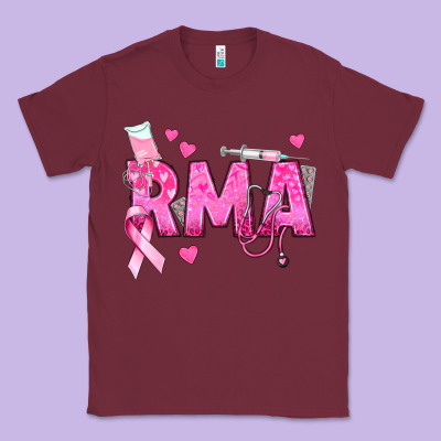 Breast Cancer Rma Registered Medical Assistant Classic Tee Designed By Texasbilliewilder