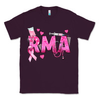 Plum breast cancer rma registered medical assistant Classic Tee - texasbilliewilder