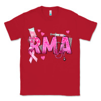 Red breast cancer rma registered medical assistant Classic Tee - texasbilliewilder