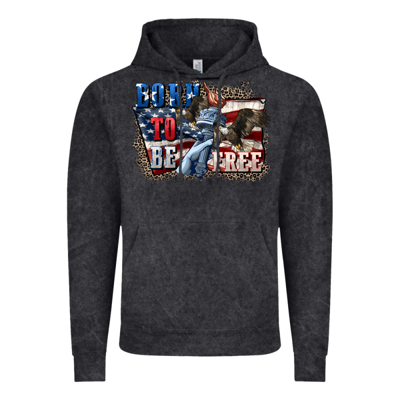 Born To Be Free Vintage Hoodie by CowGirlArtShop | Teevron