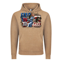 Vintage Coffee Born to be free Vintage Hoodie - CowGirlArtShop