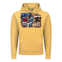 Vintage Mustard Born to be free Vintage Hoodie - CowGirlArtShop
