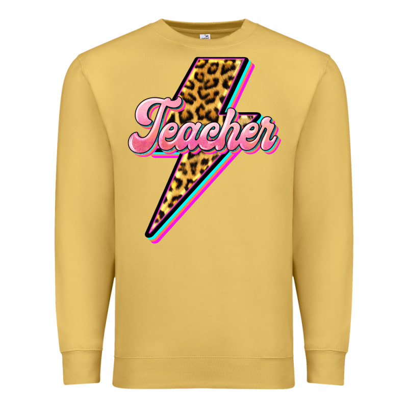 Flash Teacher Premium Sweatshirt by BarkalooDesign | Teevron