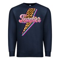 Navy flash teacher Premium Sweatshirt - BarkalooDesign