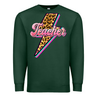 Sports Green flash teacher Premium Sweatshirt - BarkalooDesign