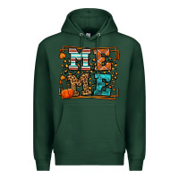 Sports Green Fall Autumn Leopard Meme Premium Hoodie - LillyAllenDesigns