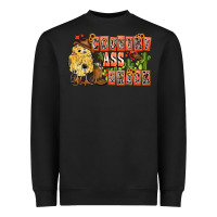 Black Country Ass Chick Heavyweight Sweatshirt - CowhideDigitalArt