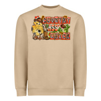 Mushroom Country Ass Chick Heavyweight Sweatshirt - CowhideDigitalArt
