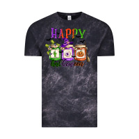 Cloud Black happy halloween jars Vintage Tee - CowGirlArtShop
