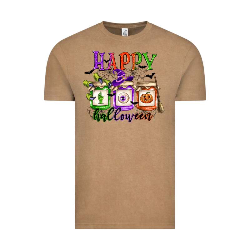 Happy Halloween Jars Vintage Tee by CowGirlArtShop | Teevron