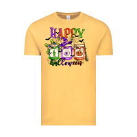 Vintage Mustard happy halloween jars Vintage Tee - CowGirlArtShop