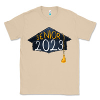 Mushroom Senior 2023 graduation png sublimation design down Classic Tee - RanaPortraitStore