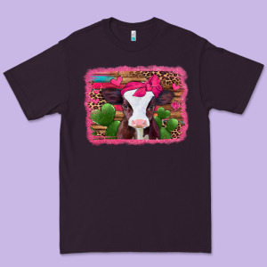 Valentines Day Baby Calf Premium Tee Designed By Jasminsmagicworld