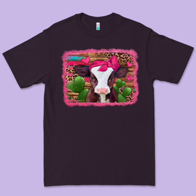Valentines Day Baby Calf Premium Tee Designed By Jasminsmagicworld