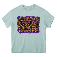 Arona mardi gras leopard background Heavy Core Tee - RanaPortraitStore