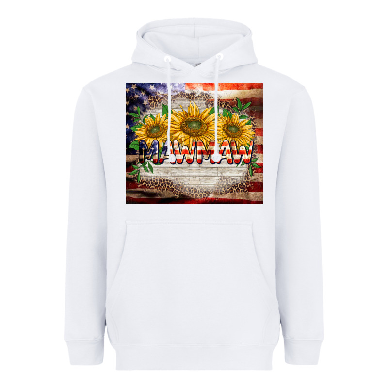 Patriotic Mawmaw Tumbler Heavyweight Hoodie by BarkalooDesign | Teevron