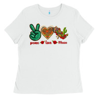 Peace Love Mexico Ladies Tee | Teevron