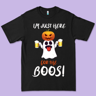 I'm Just Here For The Boos Premium Tee Designed By Bettercallsaul