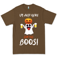 Cacao I'm Just Here For The Boos Premium Tee - Bettercallsaul