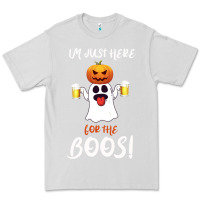 Dove Grey I'm Just Here For The Boos Premium Tee - Bettercallsaul