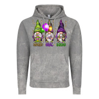 Cloud Rock Mardi Gras squad with gnomies Vintage Hoodie - HowdyJamesFarm