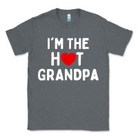 Charcoal Heather mens i love hot grandpa  i'm the hot grandpa Classic Tee - trangStudio
