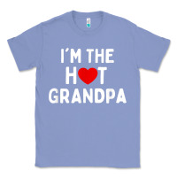 Colony Blue mens i love hot grandpa  i'm the hot grandpa Classic Tee - trangStudio