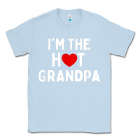Dusty Blue mens i love hot grandpa  i'm the hot grandpa Classic Tee - trangStudio