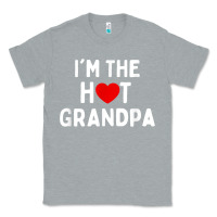 Heather Grey mens i love hot grandpa  i'm the hot grandpa Classic Tee - trangStudio