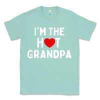 Seafoam mens i love hot grandpa  i'm the hot grandpa Classic Tee - trangStudio