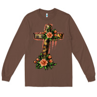 Chestnut Flower Cross Long Sleeve Tee - Jasminsmagicworld