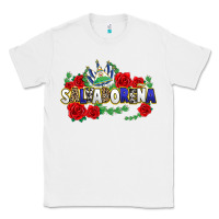 White salvadorena Classic Tee - texasbilliewilder