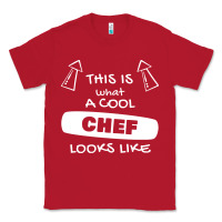 Red chef t  shirtthis is what a cool chef looks like t  shirt Classic Tee - trangStudio