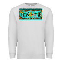 Dove Grey teacher license plate Premium Sweatshirt - BarkalooDesign