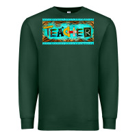 Sports Green teacher license plate Premium Sweatshirt - BarkalooDesign