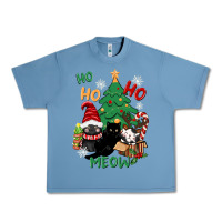 Ho Ho Ho Meow Urban Heavy Tee | Teevron