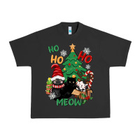Pigment Black ho ho ho meow Urban Heavy Tee - CowGirlArtShop