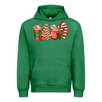 Emerald christmas tree cake and coffee cups ado Urban Hoodie - AdoDesignShop