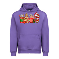 Tulip christmas tree cake and coffee cups ado Urban Hoodie - AdoDesignShop