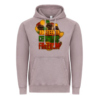 Vintage Zinc Juneteenth celebrate freedom Vintage Hoodie - HowdyJamesFarm