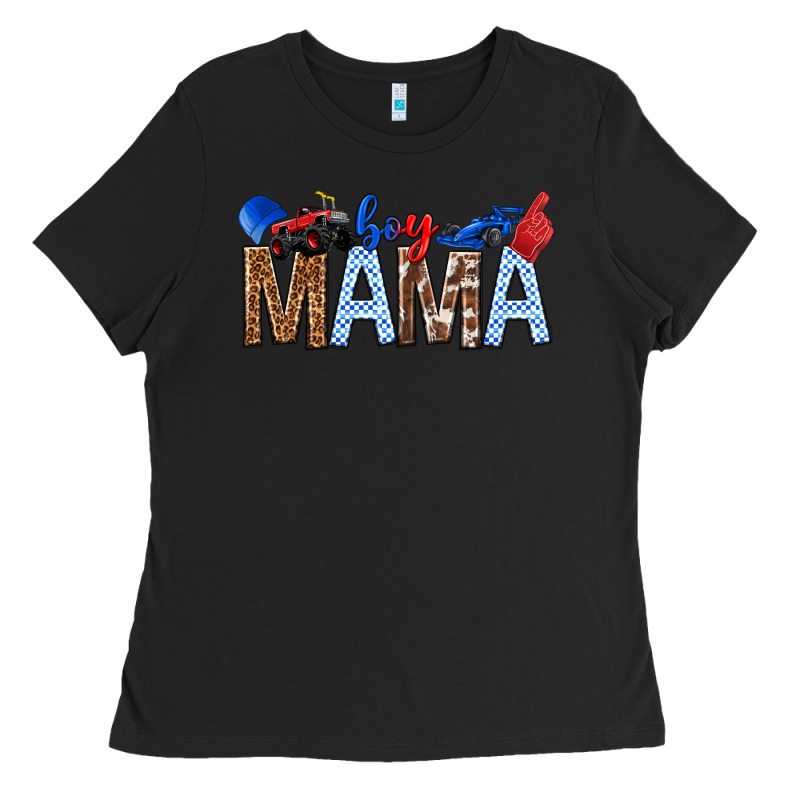 Boy Mama Ladies Tee by texasbilliewilder | Teevron