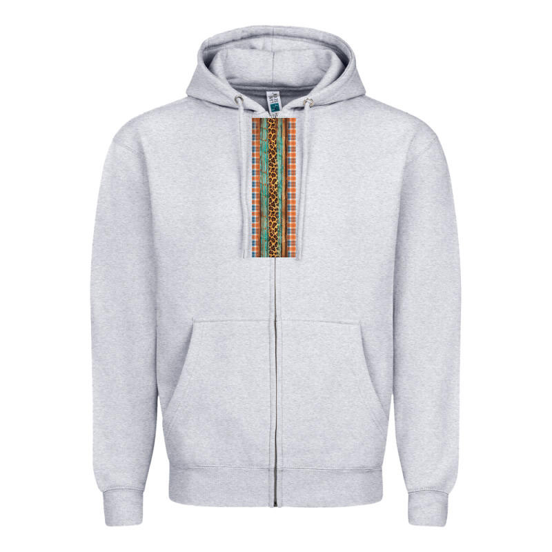 Fall Pattern Zipper Hoodie by Artiststas | Teevron