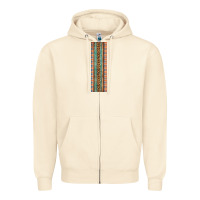 Sandshell Fall Pattern Zipper Hoodie - Artiststas