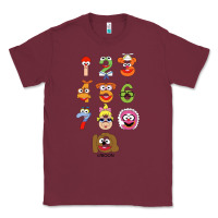 Burgundy muppet babies Classic Tee - trangStudio