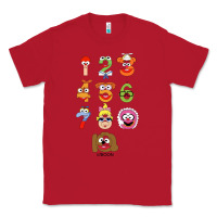 Red muppet babies Classic Tee - trangStudio