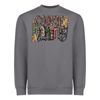 Storm Cookie Baking Crew Heavyweight Sweatshirt - CowhideDigitalArt