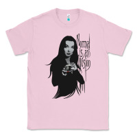 Bubblegum Pink Normal Is An Illusion - Morticia Addams Classic Tee - trangStudio